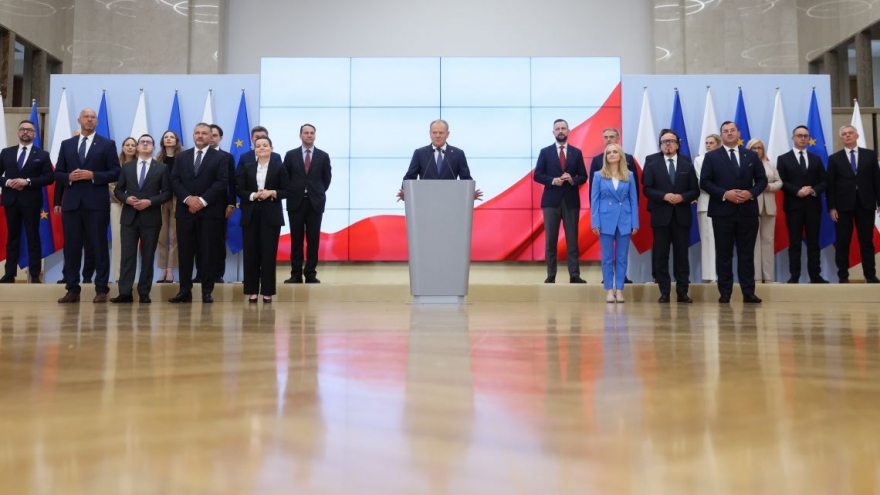 Thủ tướng Ba Lan tuyên bố cải tổ nội các